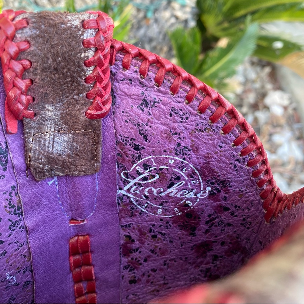 Brown Vintage Lucchese Cowboy Boots Gem